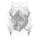 electricity tattoo design idea