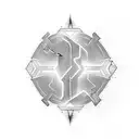 electricity tattoo design idea