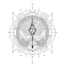 electricity tattoo design idea