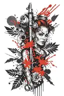 Sleeve tattoo design idea