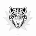 jaguar tattoo design idea