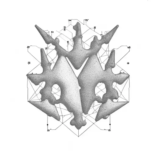 serotonin and dopamine chemical formula tattoo design idea