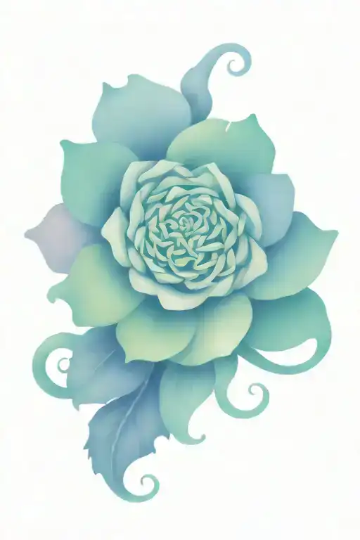 unity rose medusa tattoo design idea