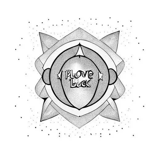 children names love to pluto and back  tattoo design idea