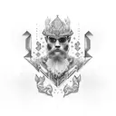 Concor McGregor back tattoo tattoo design idea