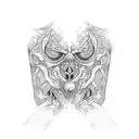 Concor McGregor back tattoo tattoo design idea