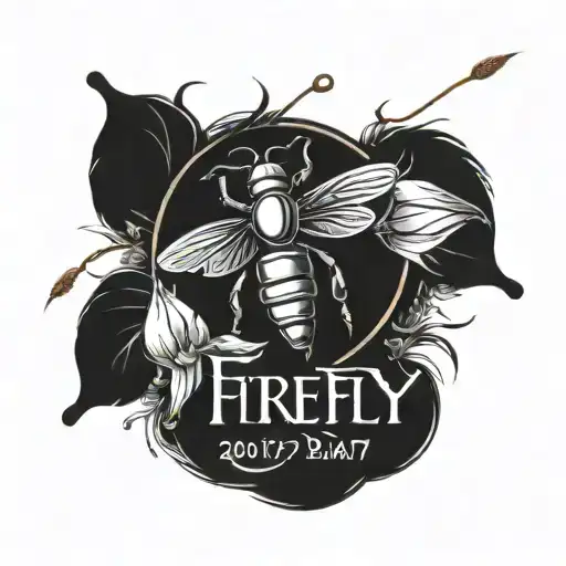 firefly logo music band and date 2017 tattoo design idea