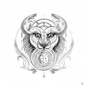 leo Escorpio Piscis libra  tattoo design idea