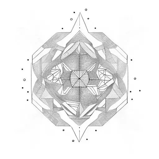 scissor tattoo design idea