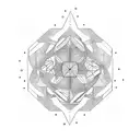 scissor tattoo design idea