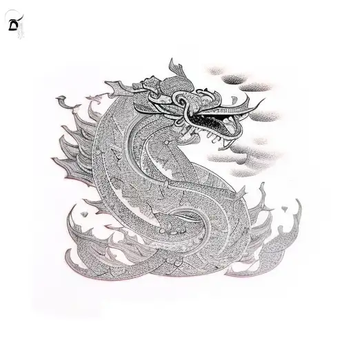 p and d tattoo design idea