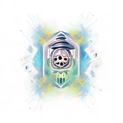 trust no one tattoo design idea