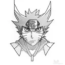 ANIME NARUTO tattoo design idea