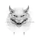 3 6 9 computer tattoo design idea