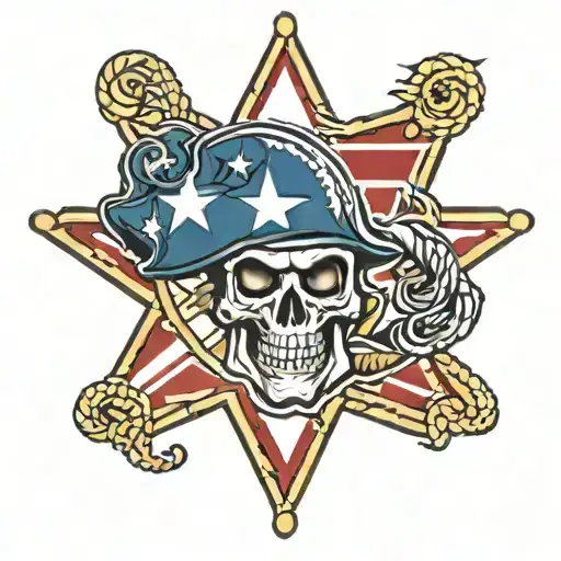 marines America Texas baseball tattoo design idea