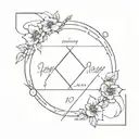 everything happens for a reason tattoo design idea