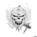 Arturo's sword tattoo design idea