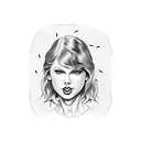 Taylor swift tattoo design idea