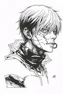 ken kaneki tokyo ghoul tattoo design idea