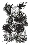 Ken Kaneki tattoo design idea
