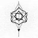 broken chain tattoo design idea