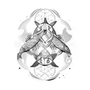 Pisces Gemini  tattoo design idea