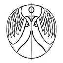 angel VS demon libra tattoo design idea