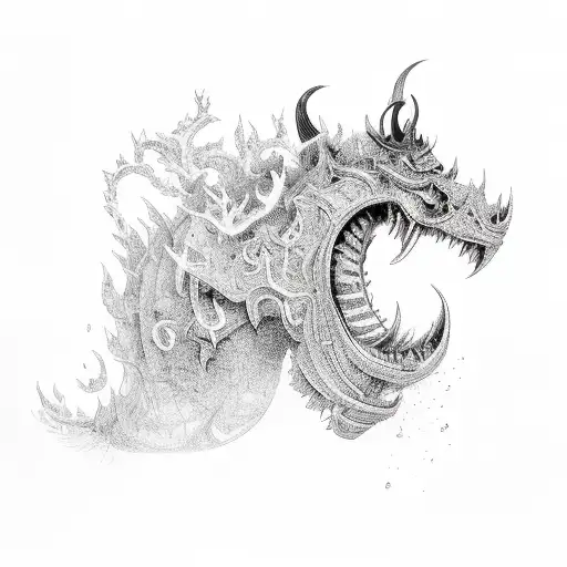 kirin tattoo design idea