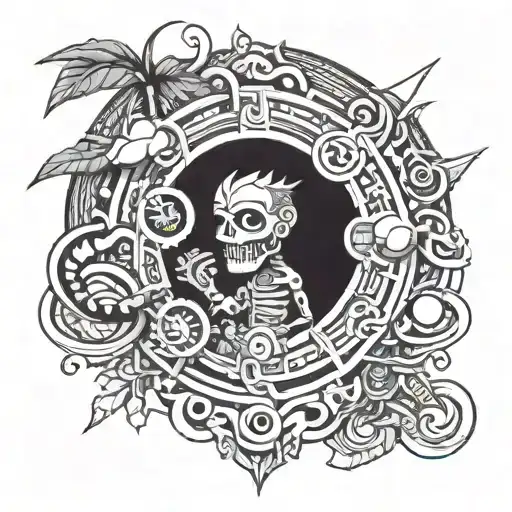 Mini Maui tattoo design idea
