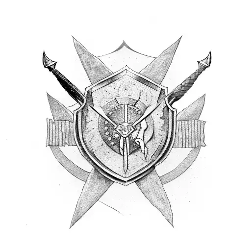 Spartan Pakistan with flag warrior Hercules ares tattoo design idea