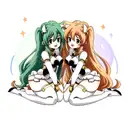  gemini tattoo design idea