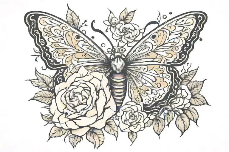 Pure Not Perfect tattoo design idea