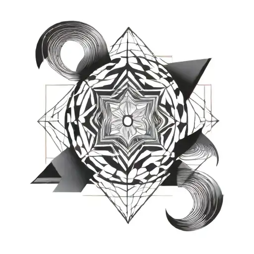  implied struggle on the left side, rays of light on the right side and a semi colon connecting the two events tattoo design idea