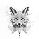 foxy tattoo design idea