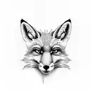 foxy tattoo design idea