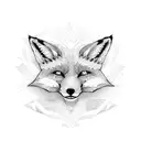 foxy tattoo design idea