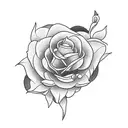 jasmine flowers tattoo design idea