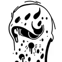 alien zombie tattoo design idea