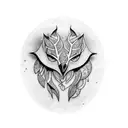 bad omens tattoo design idea