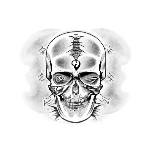 death mark from harry potter tattoo design idea