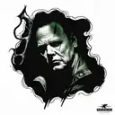 Michael myers tattoo design idea