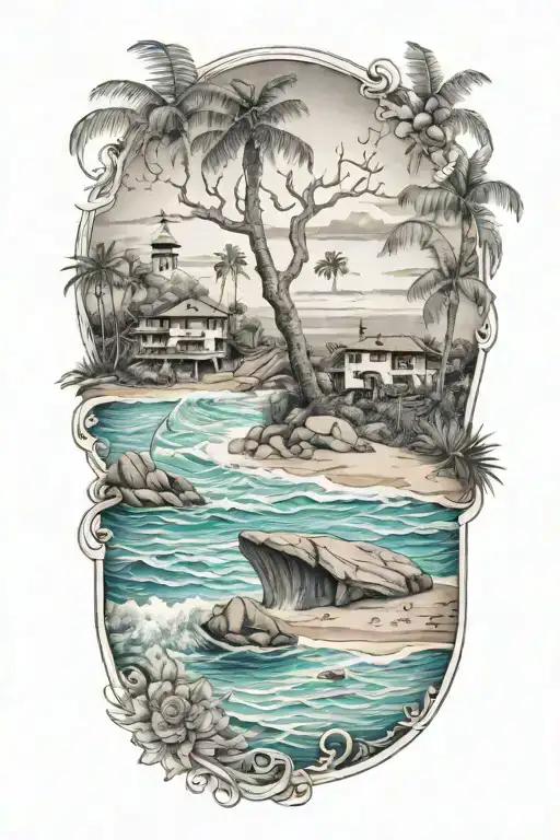 la jolla shores tattoo design idea
