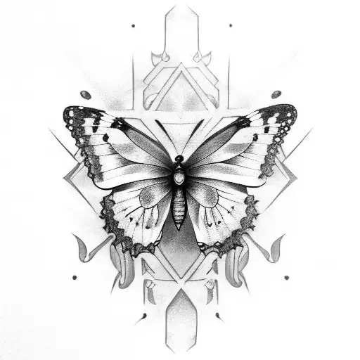 butterfly, Japanese, hand tattoo tattoo design idea
