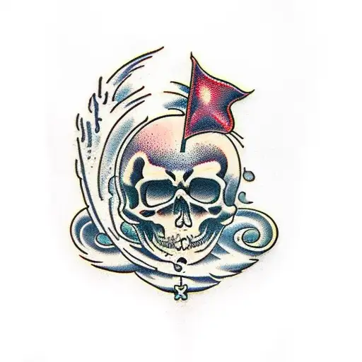 holy death  tattoo design idea