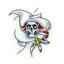 holy death  tattoo design idea