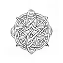 Celtic Knot tattoo design idea