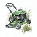lawnmowers tattoo design idea