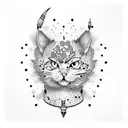 trash polka tattoo design idea