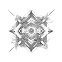 Orion constellation tattoo design idea