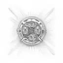 Ya brujula  tattoo design idea